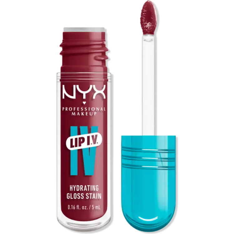 NYX Lip I.V. Hydrating Gloss Stain 07 Bubblegum Burst