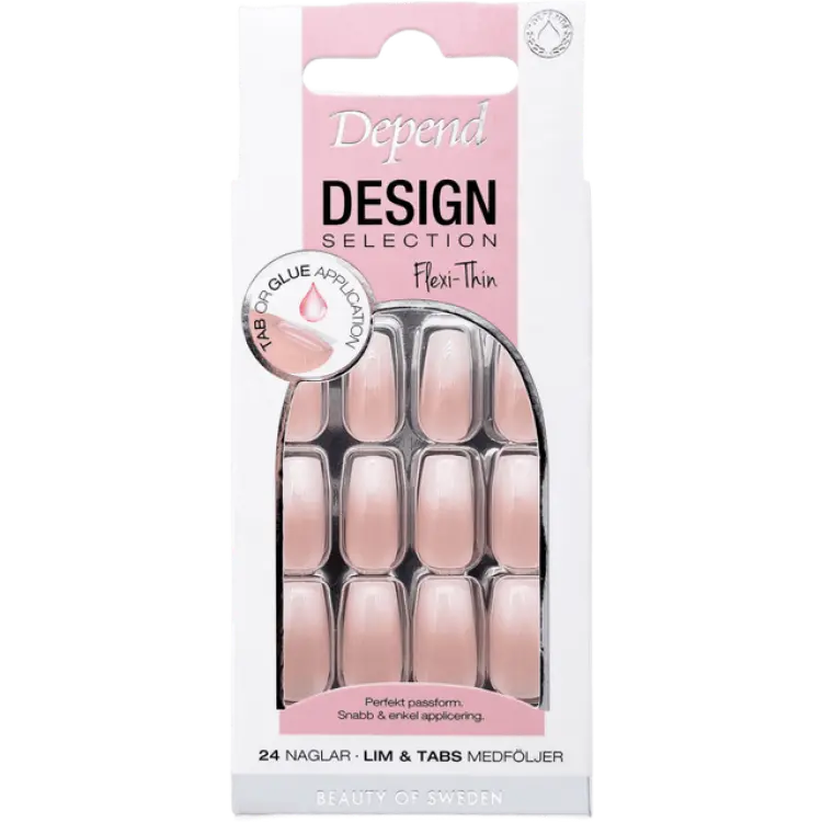 Depend Design Selection French Ombre Short Coffin