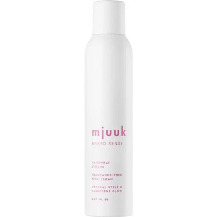 Mjuuk Naked Sense Fragrance-Free Hairspray Strong 250 ml
