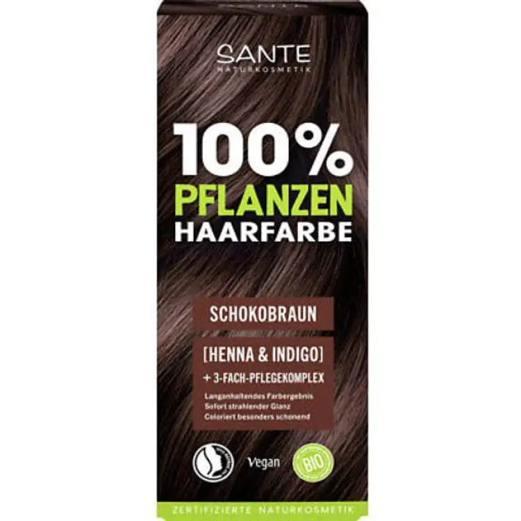 Santé Växtbaserad Hårfärg Chokladbrun