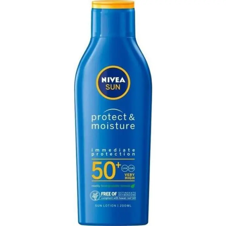 Nivea Sun Protect & Moisture SPF50+ 200 ml
