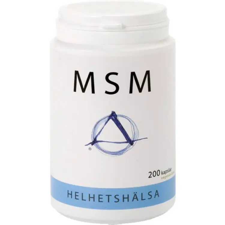 Helhetshälsa MSM 520 mg 200 kapslar
