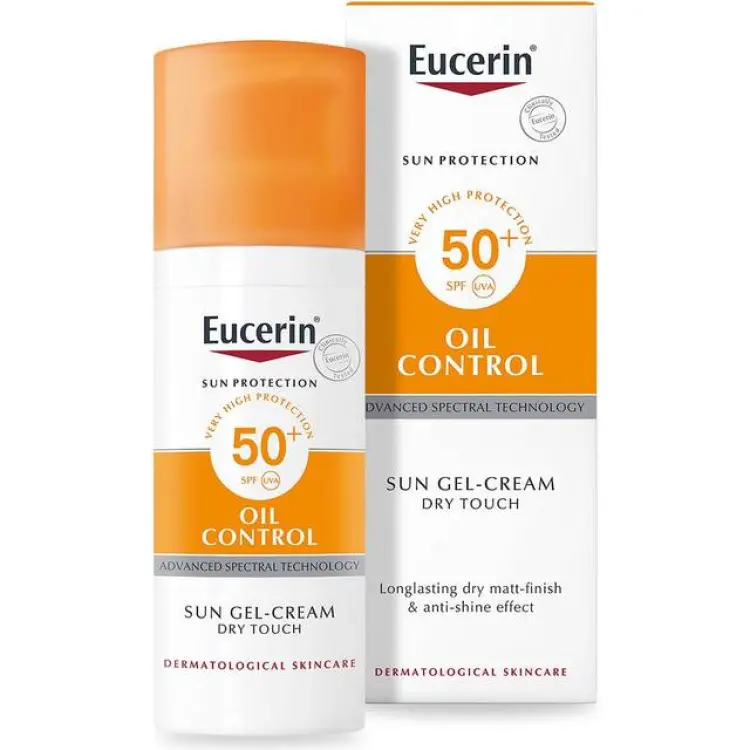Eucerin Sun Face Oil Control Gel-Cream Dry Touch SPF50+ 50 ml