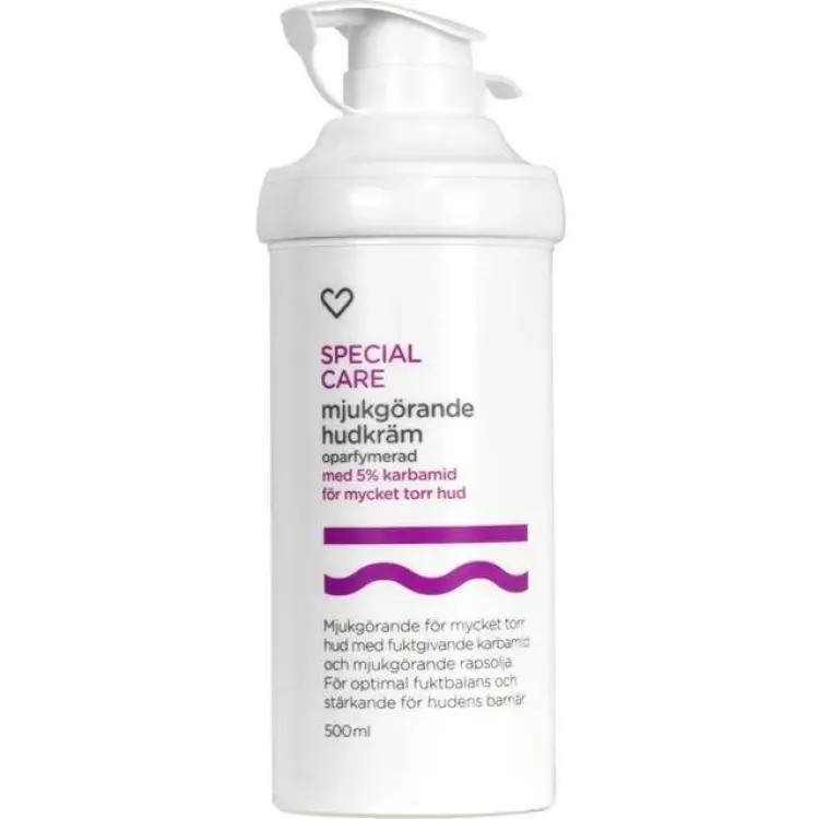 Hjärtats Special Care Mjukgörande hudkräm 5 % karbamid 500 ml