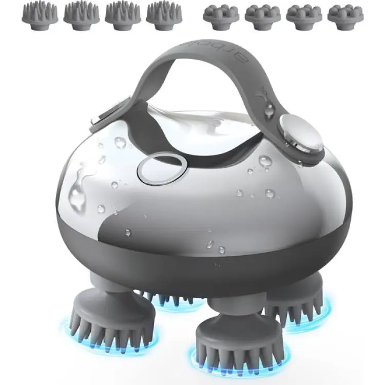 arboleaf CM11B elektrisk hårbottenmassör med utbytbara klor