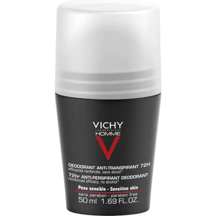 Vichy Homme 72H Extreme Control Antiperspirant Roll-on 50 ml