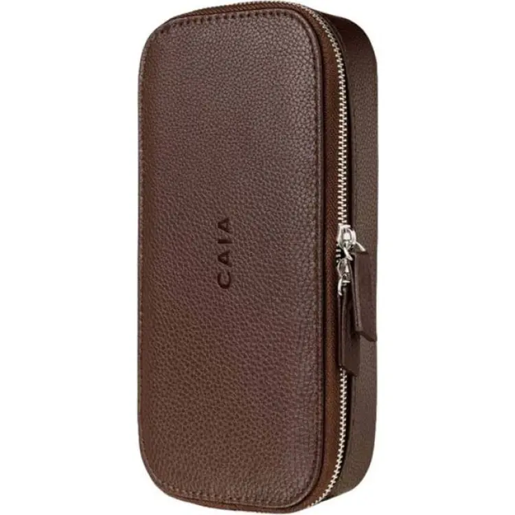 CAIA Cosmetics Small Beauty Case Brown