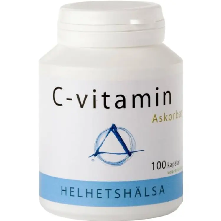 Helhetshälsa C-vitamin Askorbat 100 kapslar