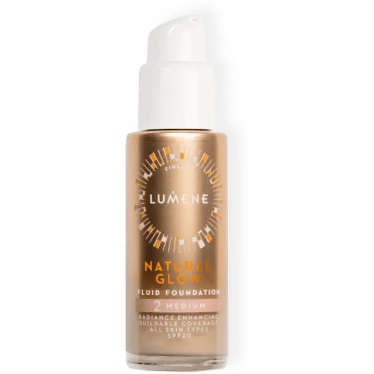 Lumene Natural Glow Fluid Foundation SPF20 #2 Medium