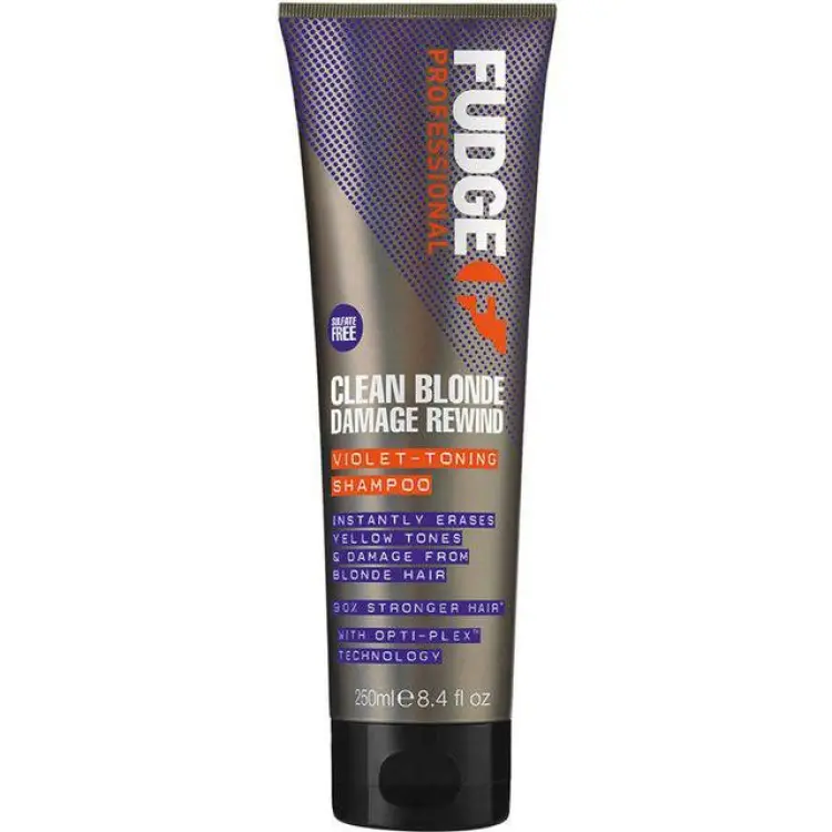 Fudge Clean Blonde Damage Rewind Violet Toning Shampoo 250 ml