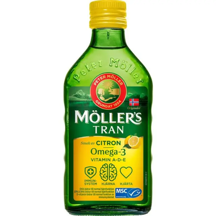Möllers Tran Citron 250 ml