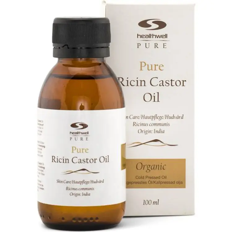 Healthwell PURE Ricinolja EKO 100 ml