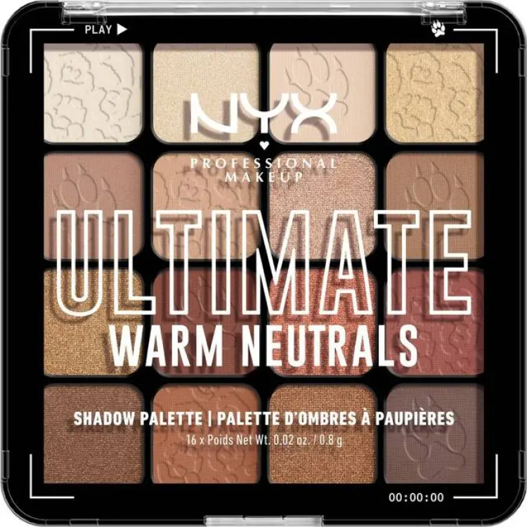 NYX Professional Makeup Ultimate Shadow Palette 05 Warm Neutrals