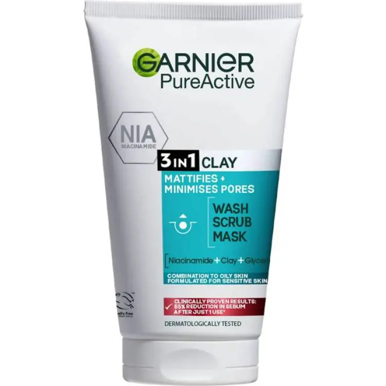 Garnier PureActive Salicylic 3in1 Anti-Pimple Clay 150 ml
