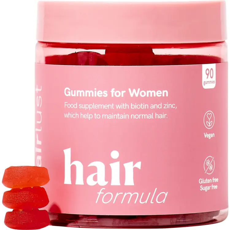 Hairlust Hair Formula Gummies for Women 90 st