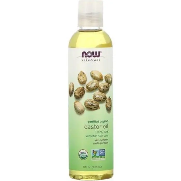 NOW Organic Castor Oil 237 ml