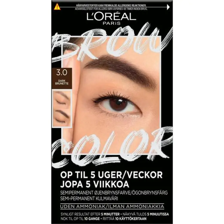 L'Oréal Paris Brow Color Kit Dark Brunette 3.0