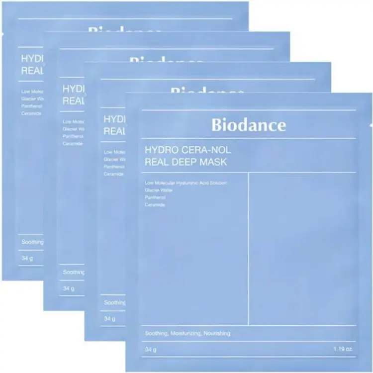 Biodance Hydro Cera-nol Real Deep Mask 4-pack