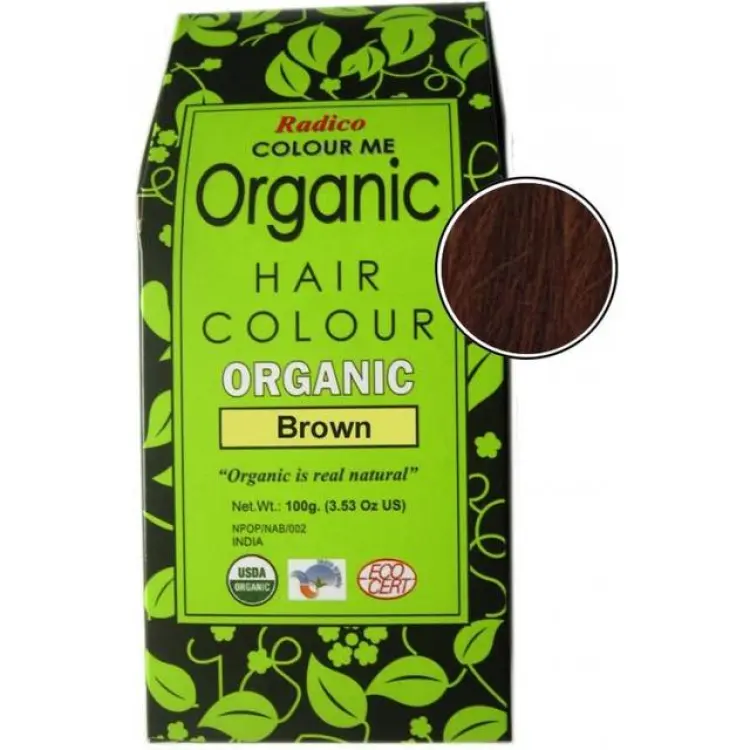 Radico Colour Me Organic Växthårfärg Brun