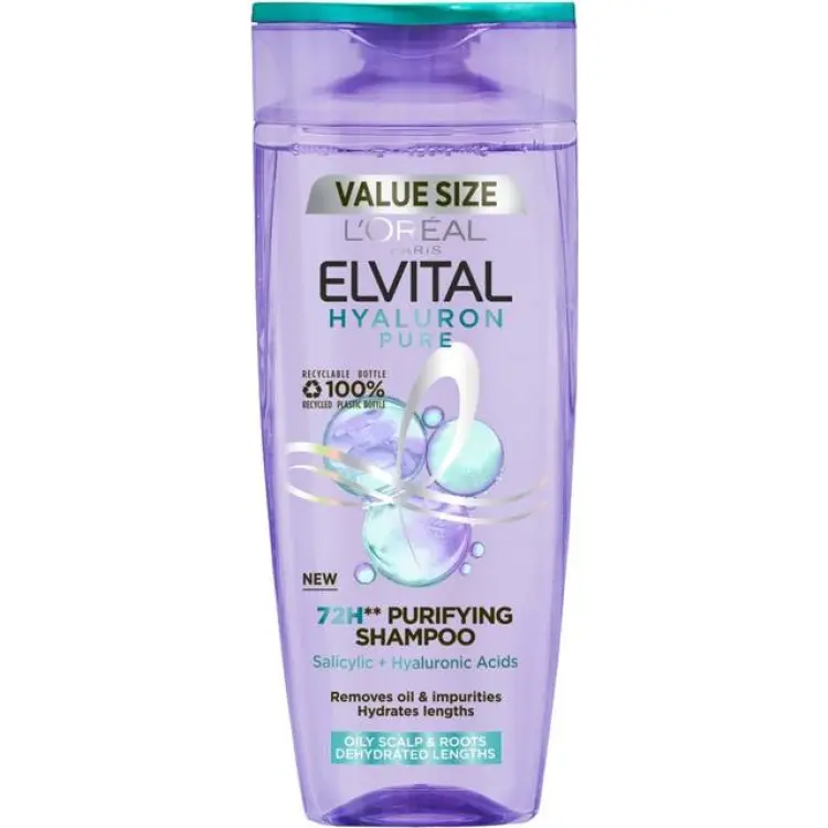 L'Oréal Paris Elvital Hyaluron Pure Shampoo 400 ml