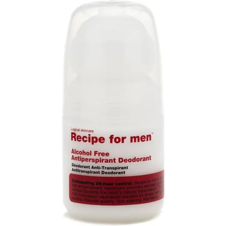Recipe for Men Alcohol Free Antiperspirant Deodorant 60 ml