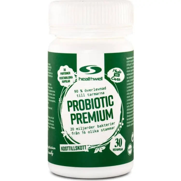 Healthwell Probiotic Premium 30 kapslar