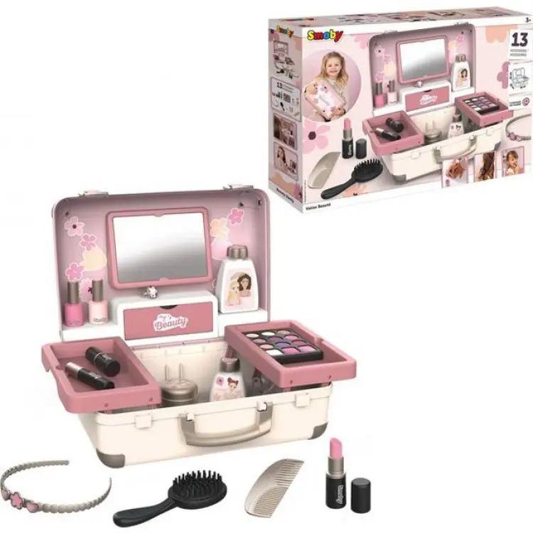 Smoby My Beauty Vanity sminkväska med låtsassmink