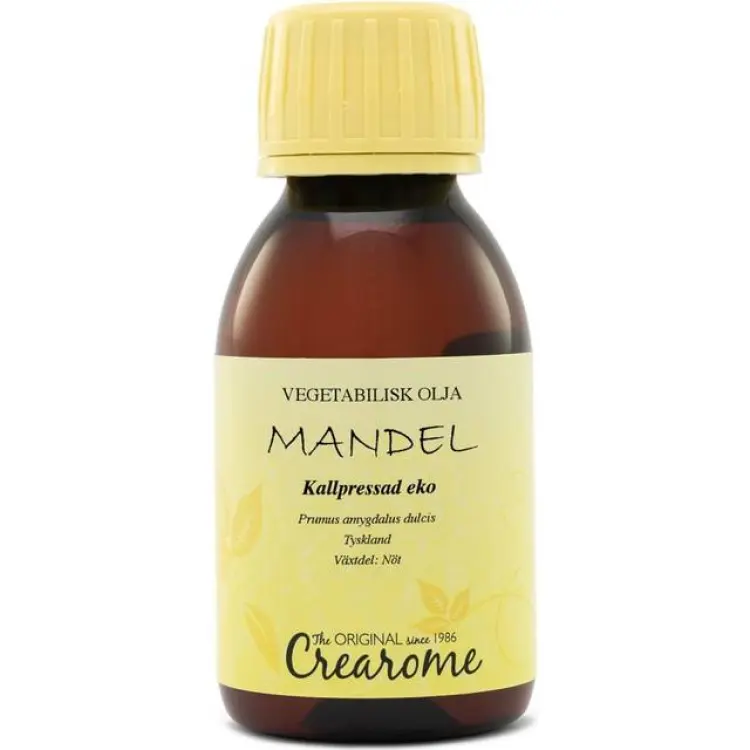 Crearome Mandelolja Kallpressad Eko 100 ml
