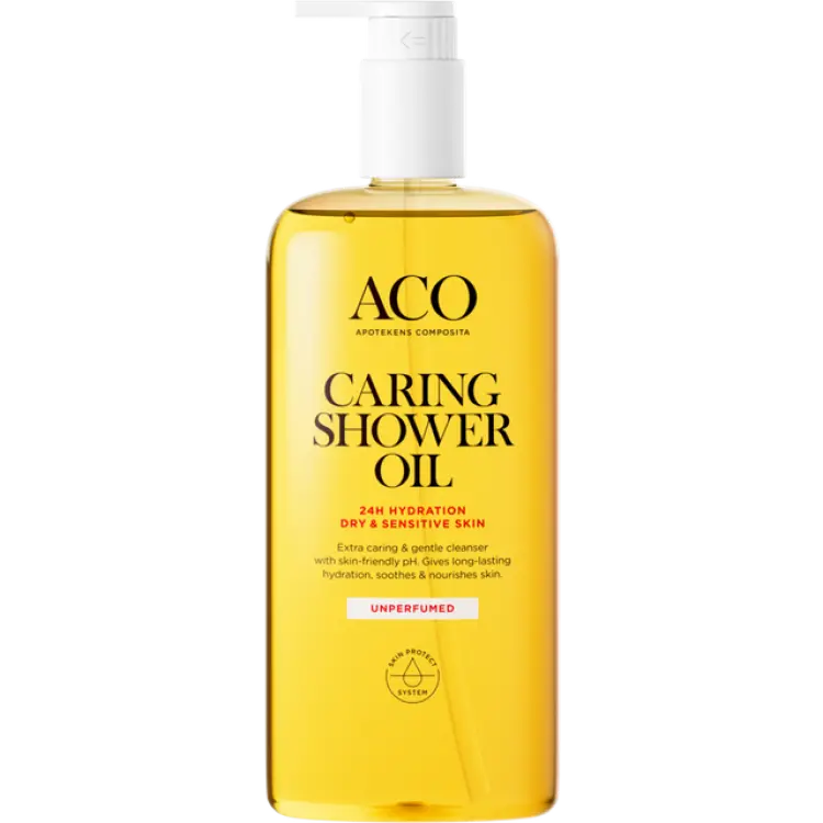ACO Body Caring Shower Oil Oparfymerad 400 ml
