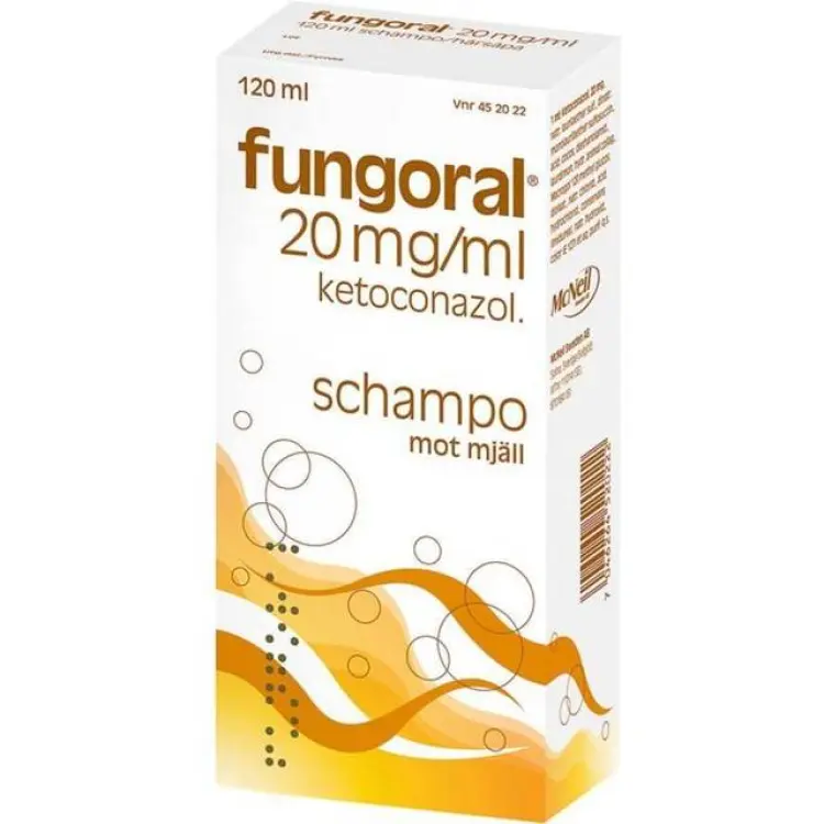 Fungoral Schampo 20 mg/ml 120 ml