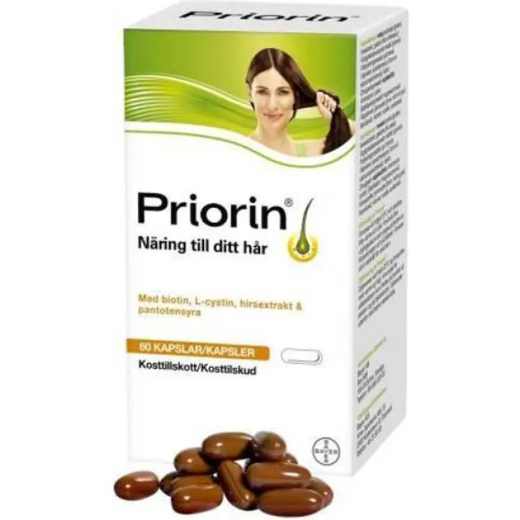 Priorin 60 kapslar