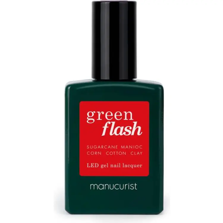 Manucurist Green Flash Gel Polish Poppy Red