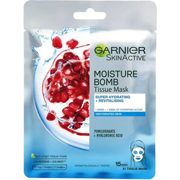 Garnier Moisture Bomb Pomegranate Sheet Mask