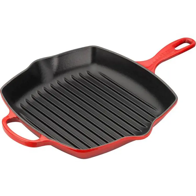 Le Creuset Signature grillpanna 26 cm körsbärsröd