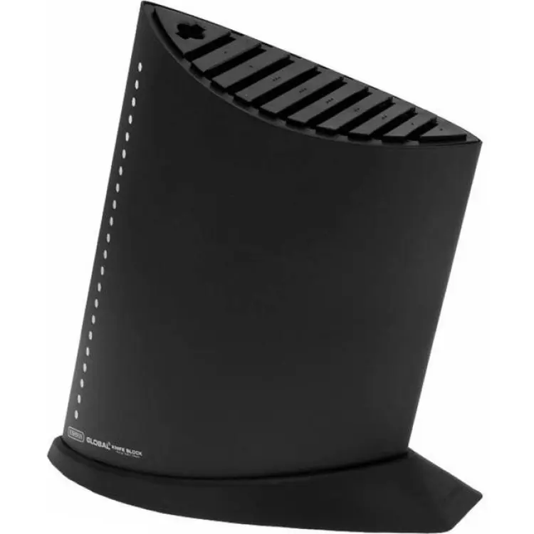 Global GKB-52CB knivblock 9+1 svart