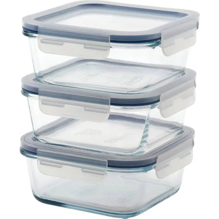 IKEA 365+ matlåda i glas 600 ml 3-pack