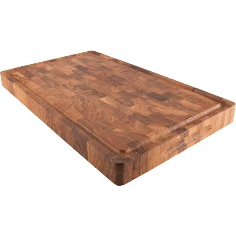 Culimat skärbräda ek stavlimmad med ränna 50x30 cm