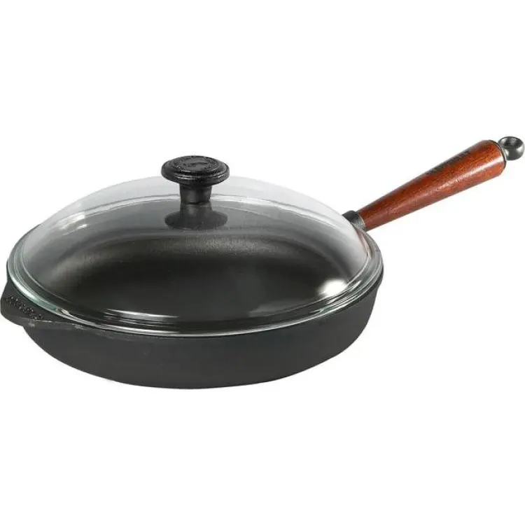 Skeppshult Traditional traktörpanna med glaslock 28 cm