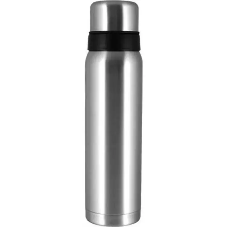 Vildmark Compact ståltermos 1,0 l borstad