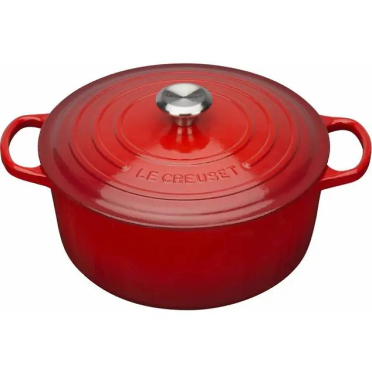 Le Creuset Signature rund gryta 26 cm 5,3 L