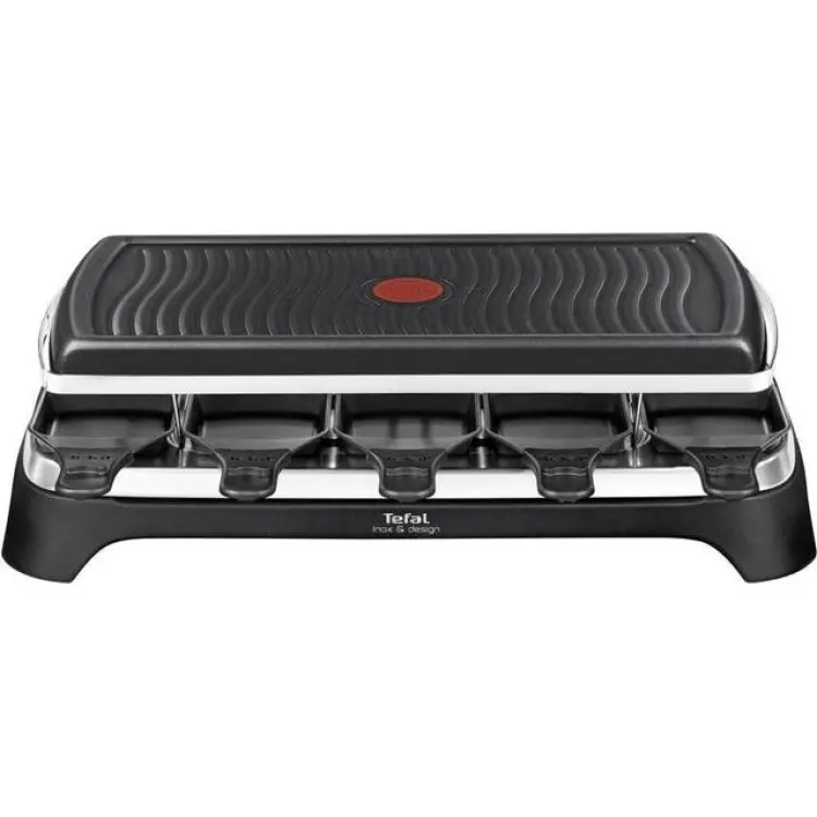 Tefal Inox & Design RE4588 raclettegrill för 10