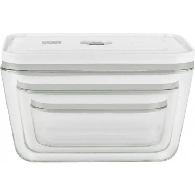 Zwilling Fresh & Save vakuumlådor i glas S/M/L 3 st
