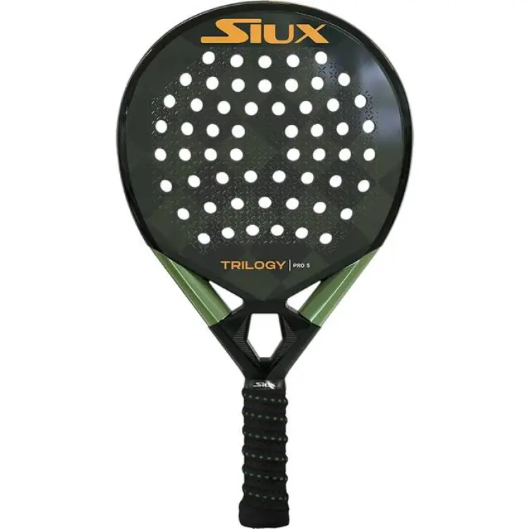 Siux Trilogy Pro 5 Padelracket Black/Green 2025