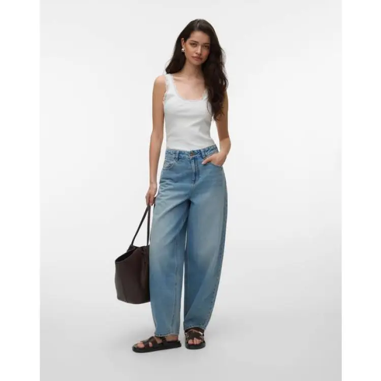 Vero Moda Nana Lace Tank Top Snow White