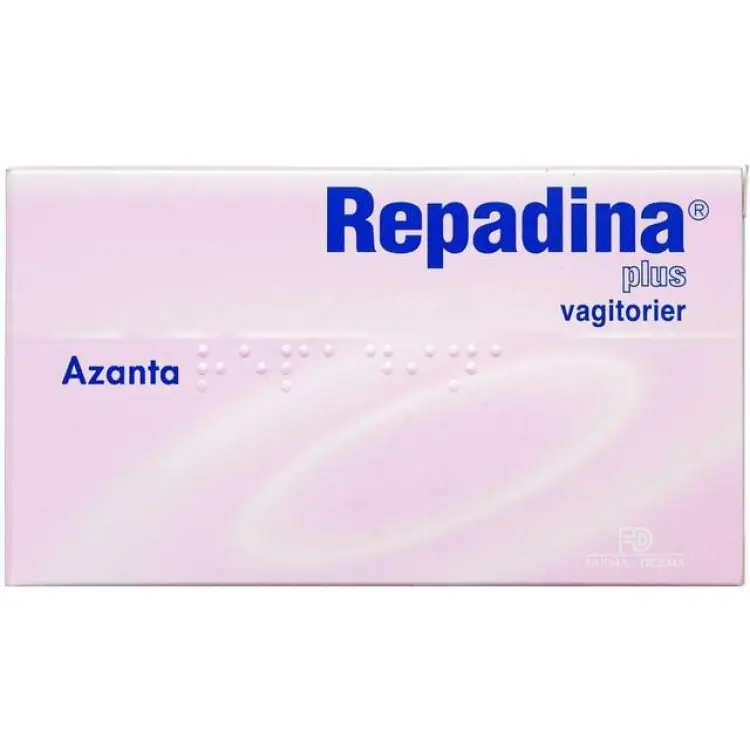 Repadina Plus vagitorier 10 st