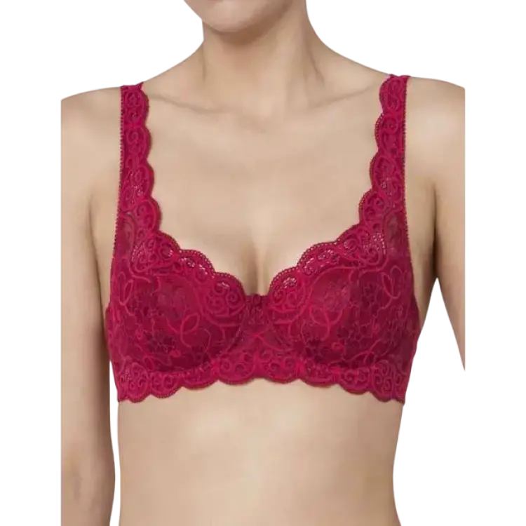 Triumph Amourette 300 Wired Padded Bra - Royal Red
