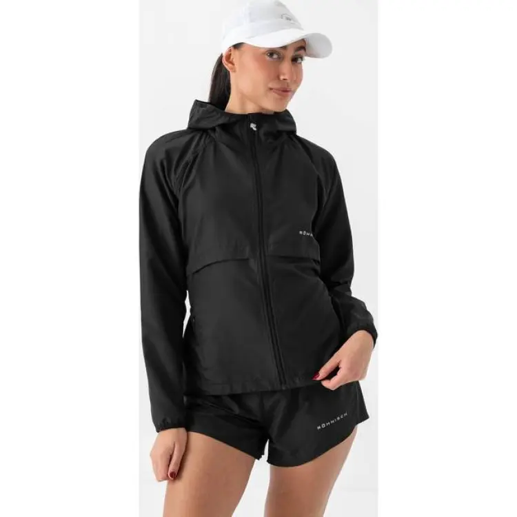 Röhnisch Wind Shield Run Jacket Dam - Black