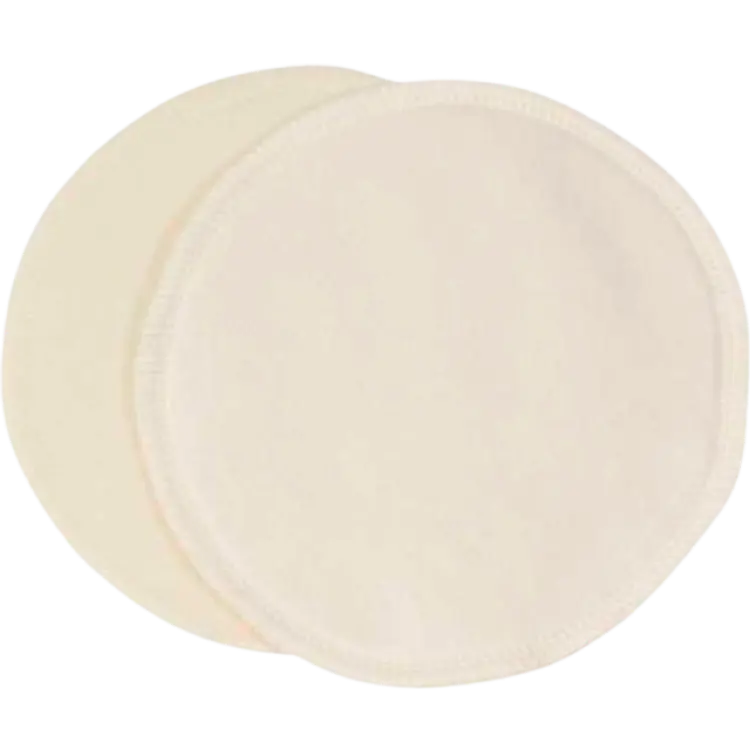 ImseVimse Natural Nursing Inserts Silk/Wool Ø10cm 2pcs