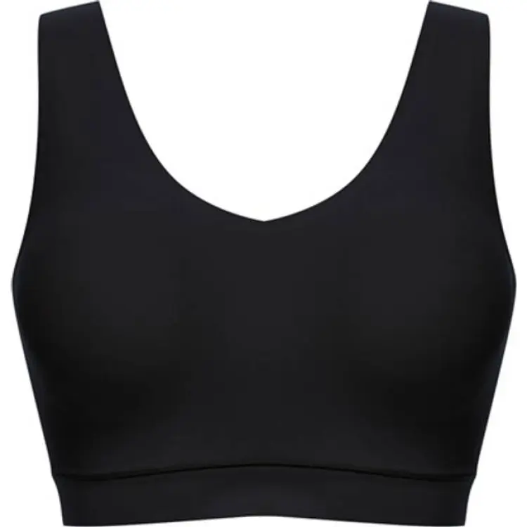 Chantelle Soft Stretch Padded V-Neck Bra Svart
