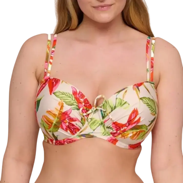 PrimaDonna Tanzania Padded Balcony Bikini Top - Mixed